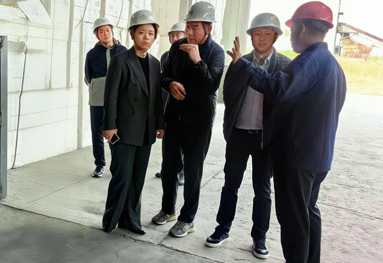 z6尊龙中国环保党委书记、董事长万娇一行赴山东中茂查抄领导